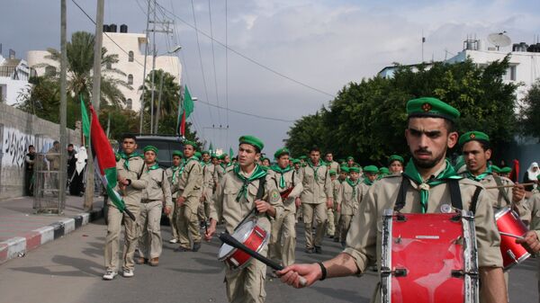 Движение ХАМАС, митинг в Газе. Архивное фото