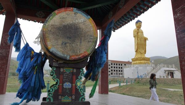 Парк Будды в Улан-Баторе. Архивное фото