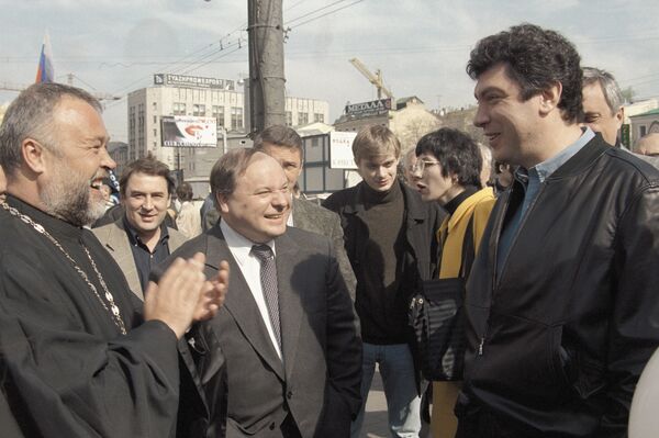 Борис Немцов и Егор Гайдар