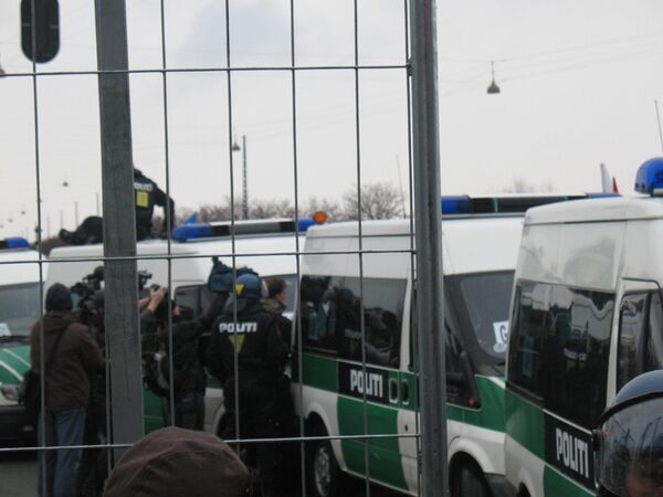Более 100 участников протеста задержаны в Копенгагене