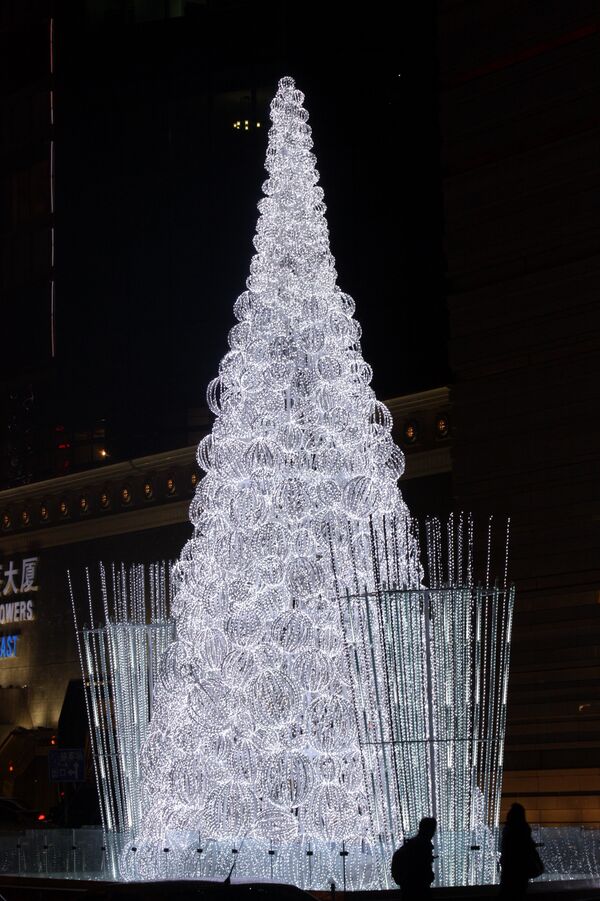 Новогодняя елка в Пекине