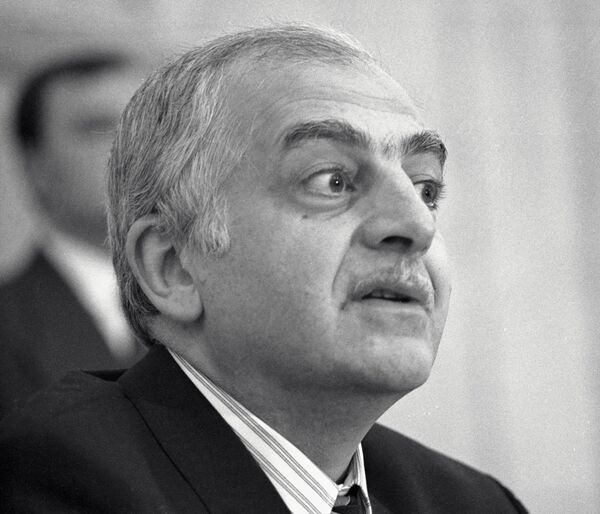 Президент Грузии Звиад Гамсахурдиа