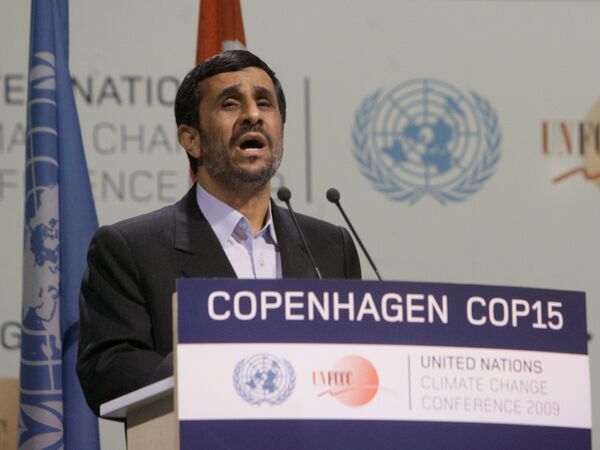 Ахмадинежад назвал капитализм главной причиной глобального потепления