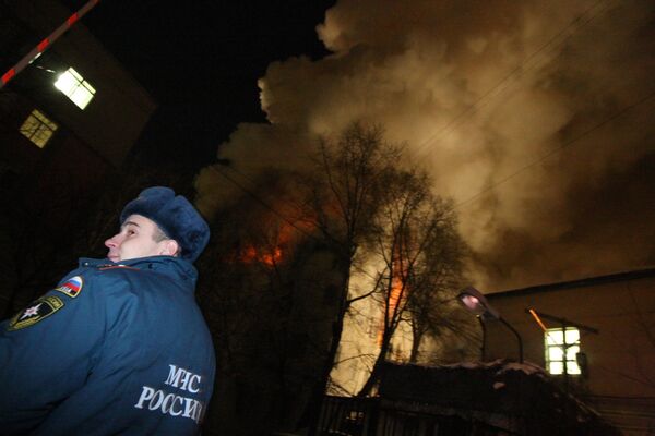 Из театра в Екатеринбурге из-за пожара были эвакуированы 600 человек