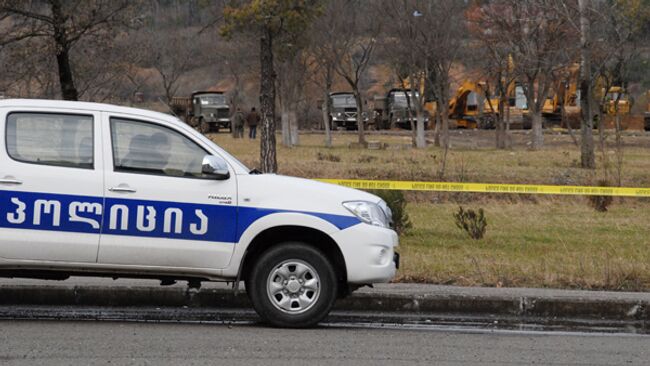 Грузинская полиция. Архивное фото