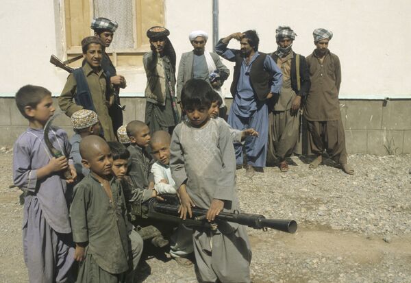 Жители Афганистана. Архив