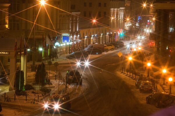 Вид на улицу Балчуг в Москвею Архив