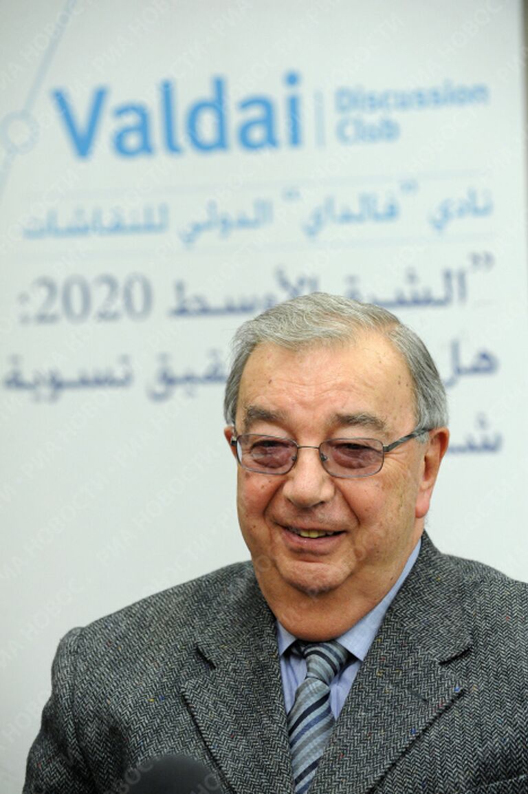 Евгений Примаков на Международной конференции Ближний Восток–2020 в Иордании