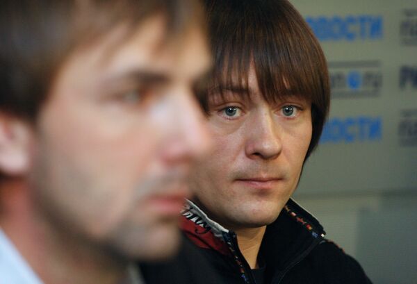 Андрей Прокунин и Дмитрий Ярошенко в агентстве РИА Новости