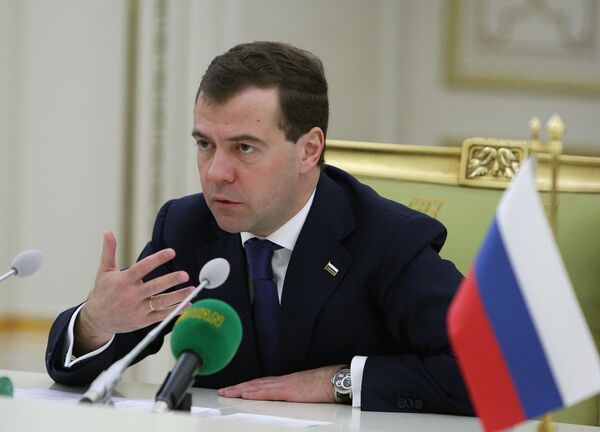 Медведев подведет самые важные итоги года в телеэфире