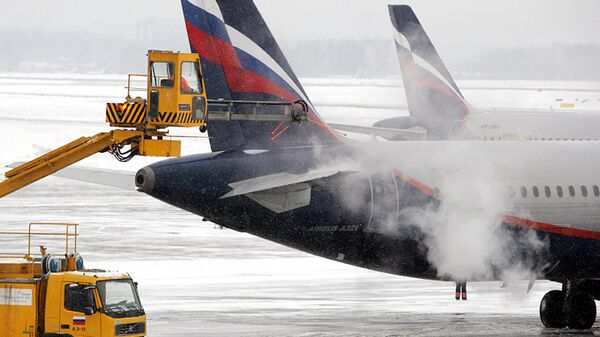 Сильный снегопад в Москве не сказался на работе столичных аэропортов