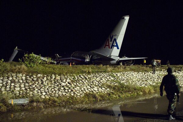 Крушение самолета America Airlines на Ямайке