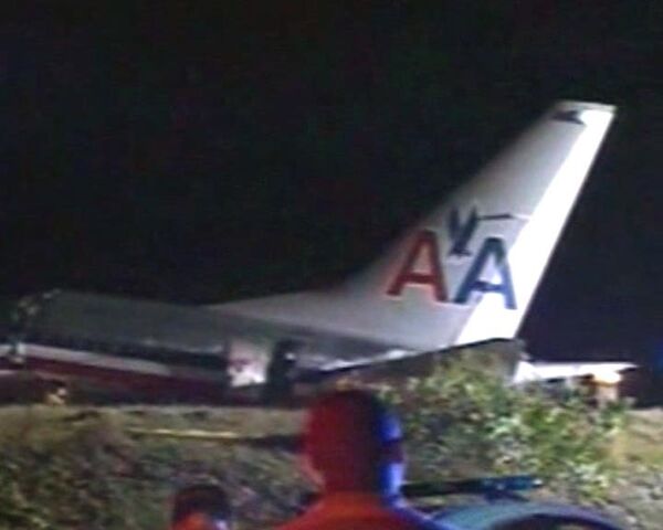 Boeing 737 разбился на Ямайке. Видео с места событий