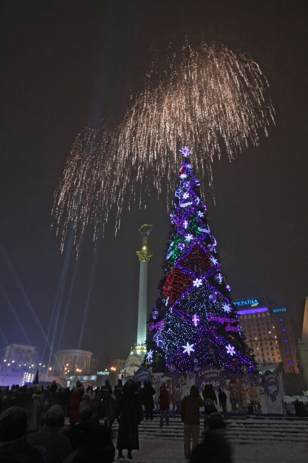 Украина встретила Новый год без серьезных правонарушений - МВД