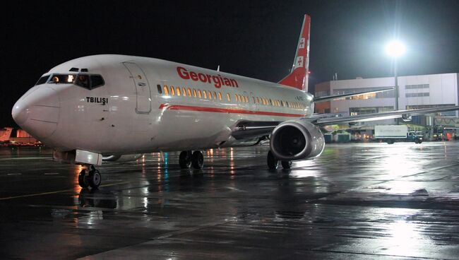 Boeing-737-500 грузинской авиакомпании Air Georgia - Грузинские авиалинии