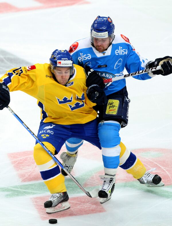Хоккеист сборной Финляндии Лео Комаров