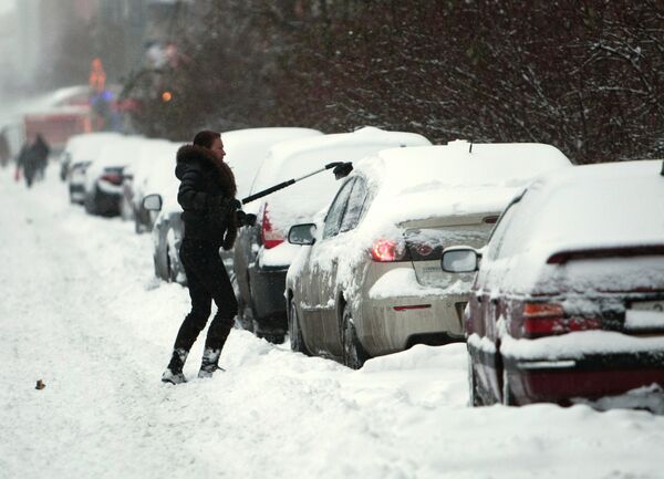 С улиц Екатеринбурга за неделю вывезли около 49 тысяч тонн снега