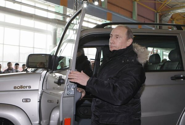 Владимир Путин принял участие в церемонии открытия автосборочного завода «Соллерс – Дальний Восток»