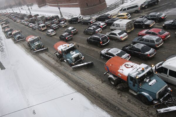 1,7 млн кубометров снега вывезено с улиц Москвы за новогодние каникулы