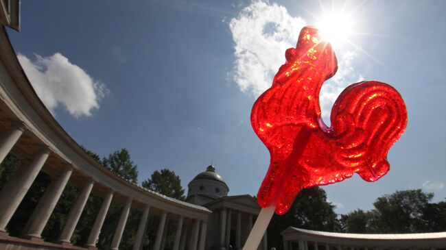 Самый большой леденец на палочке установят 9 января в центре Москвы