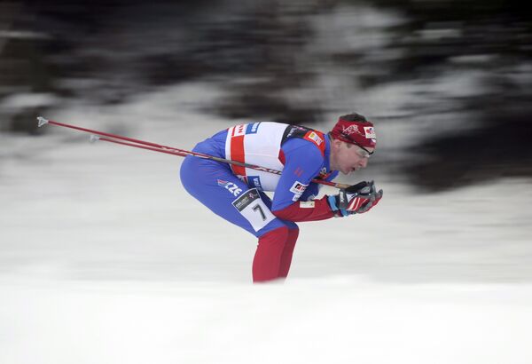 Чешский лыжник Лукаш Бауэр