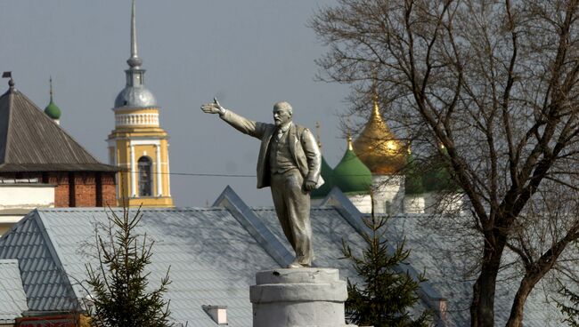 Памятник Ленину в Коломне. Архивное фото