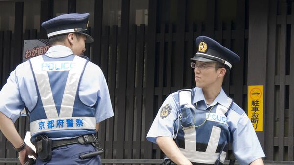 Японская полиция, архивное фото