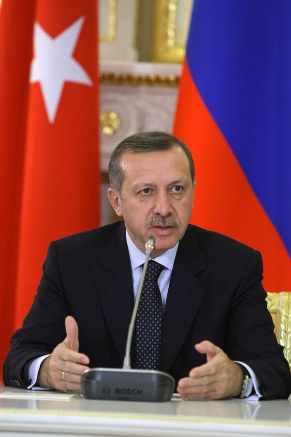 Премьер-министр Турции Реджеп Тайип Эрдоган. Архив