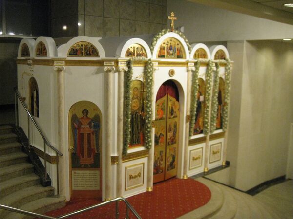 Патриарх Кирилл освятит храм в здании Счетной палаты