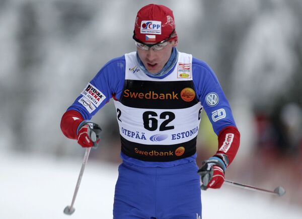Чешский лыжник Лукаш Бауэр