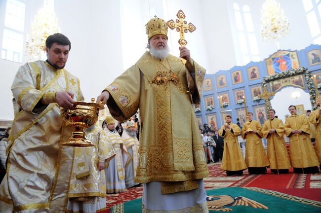 Патриарх Московский и Всея Руси Кирилл совершает визит в Казахстан