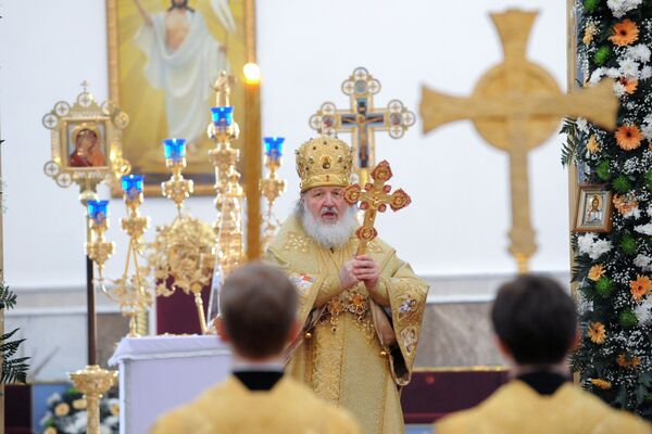 Патриарх Кирилл в Крещенский сочельник освятит воду в Казахстане