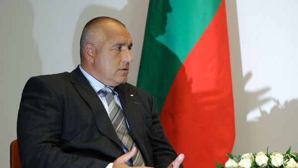 Председатель Совета Министров Республики Болгария Бойко Борисов. Архивное фото