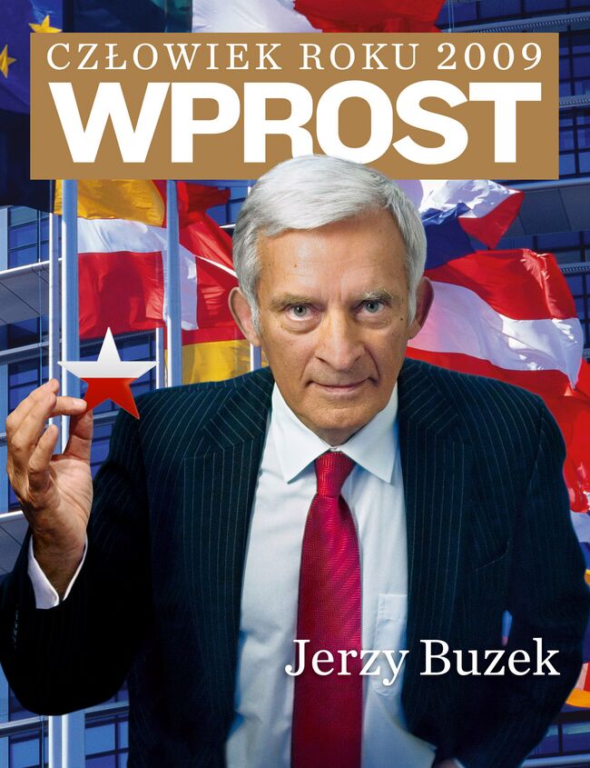 Человек года-2009 Ежи Бузек. Обложка журнала Впрост. 