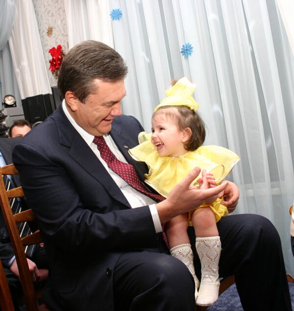 Кандидат в президенты Украины Виктор Янукович