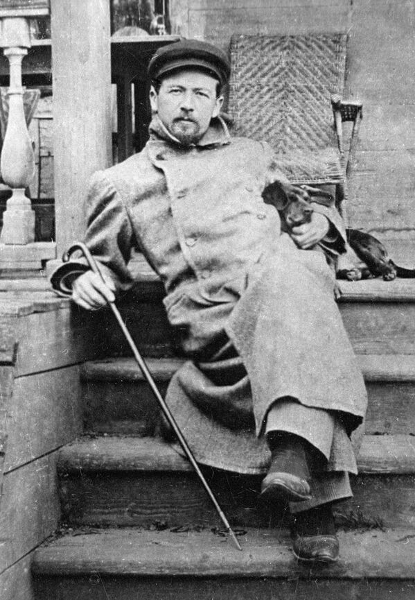 Антон Павлович Чехов в Мелихово. 1897 год