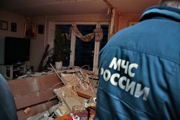 Взрыв бытового газа в жилом доме на юге Москвы