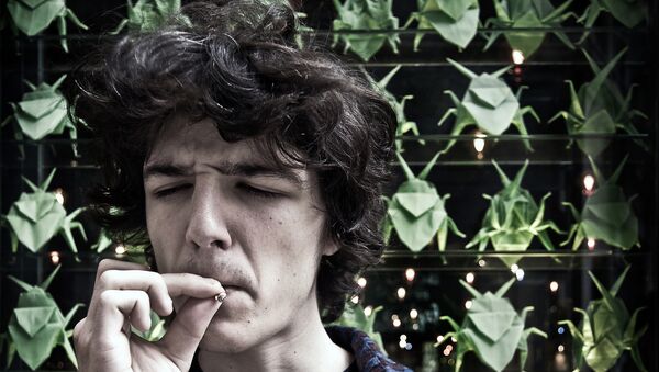 Курение марихуаны