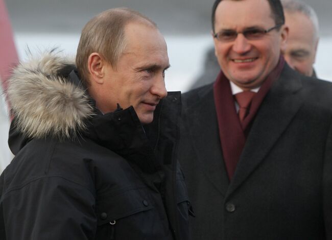 Премьер-министр В.Путин прибыл с рабочей поездкой в Чувашию