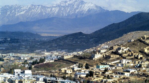 Вид города Кабул. Афганистан. Архивное фото