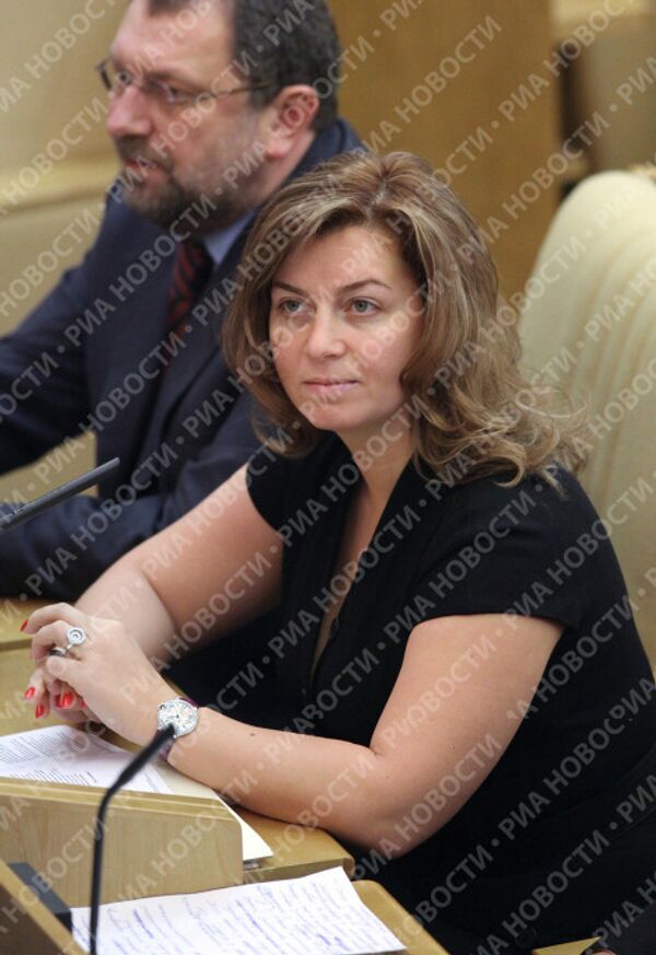 Первый заместитель главы комитета Госдумы РФ по делам семьи, женщин и детей Наталья Карпович