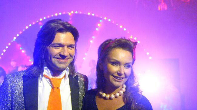 Певец Дмитрий Маликов с супругой Еленой, архивное фото