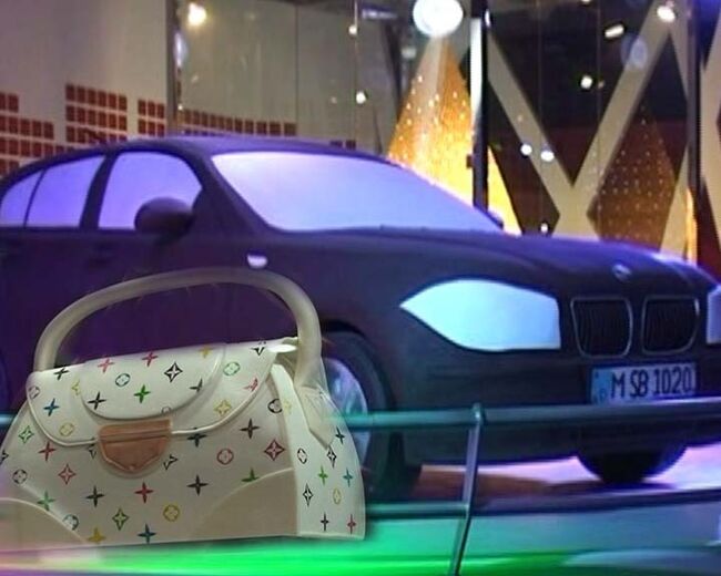 Сладкие сумочки и шоколадный BMW. Съедобные экспонаты китайского музея