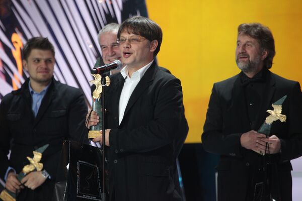 Валерий Тодоровский на церемонии награждения премии Золотой орел