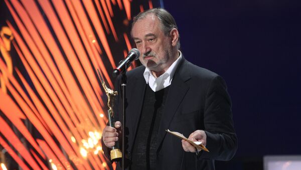 Актер Богдан Ступка на церемонии награждения премией Золотой орел