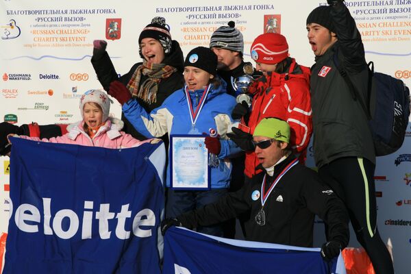 Победители лыжной гонки Русский вызов