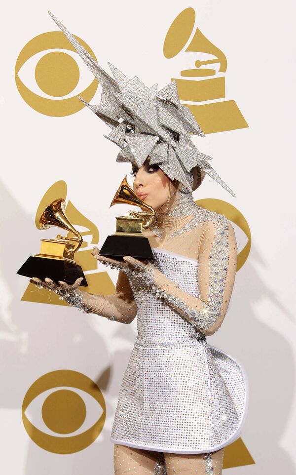 Леди Гага (Lady Gaga) на церемония вручения Грэмми