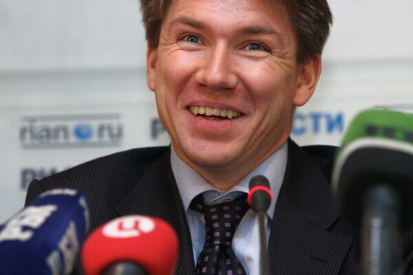 Пресс-конференция генерального директора Российского футбольного союза Алексея Сорокина