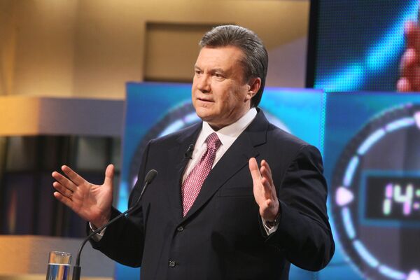 Кандидат в президенты Украины Виктор Янукович. Архив 