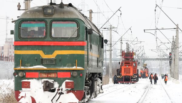 Взрыв на железной дороге в Санкт-Петербурге
